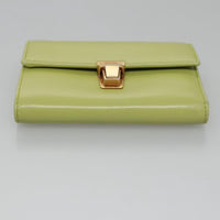 Prada Prada Wallet Green Leather Wallets Accessory (Authentic Pre-Loved)