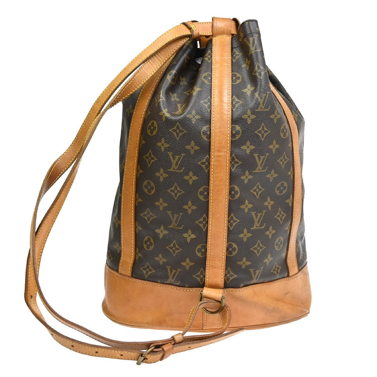 Louis Vuitton Louis Vuitton Randonnee Backpack Monogram Canvas Brown Canvas Backpack Bag (Pre-Loved)