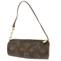 Louis Vuitton Louis Vuitton Papillon Pochette Monogram Canvas Brown Canvas Clutche & Pouche Bag (Pre-Loved)