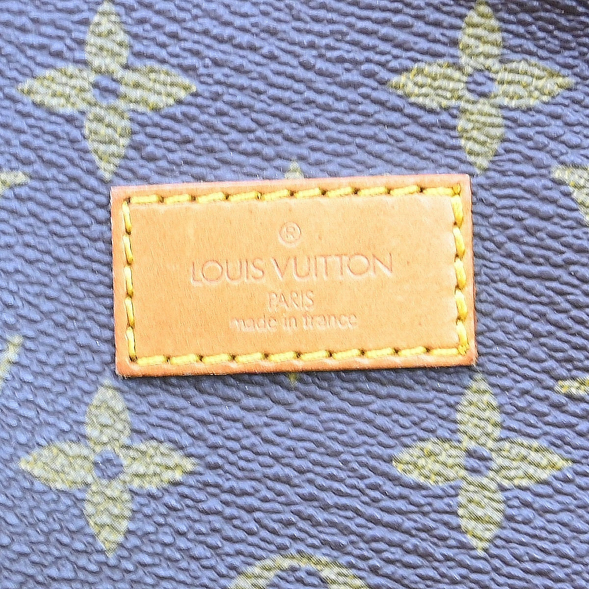 Louis Vuitton Saumur Handbag Monogram Canvas Brown Canvas Shoulder Bag Bag (Authentic Pre-Loved)