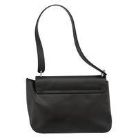 Salvatore Ferragamo Vala Shoulder Bag Leather Black Leather Bag (Authentic Pre-Loved)