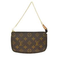 Louis Vuitton Pochette Accessoires Nm Monogram Canvas Brown Canvas Clutche & Pouche Bag (Pre-Loved)