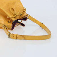 Louis Vuitton Petit Noe Handbag Epi Leather Yellow Leather Shoulder Bag Bag (Authentic Pre-Loved)