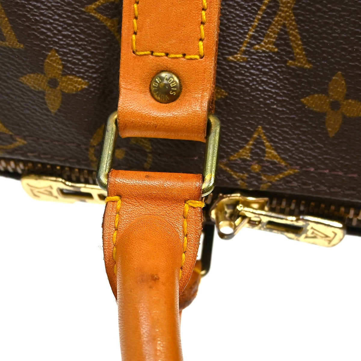 Louis Vuitton Louis Vuitton Keepall Bag Monogram Canvas Brown Canvas Travel Bag Bag (Pre-Loved)