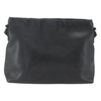 Chanel Vintage Shoulder Bag Leather Black Leather Shoulder Bag Bag (Authentic Pre-Loved)