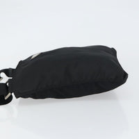 Prada Flat Messenger Bag Tessuto Black Nylon Shoulder Bag Bag (Pre-Loved)