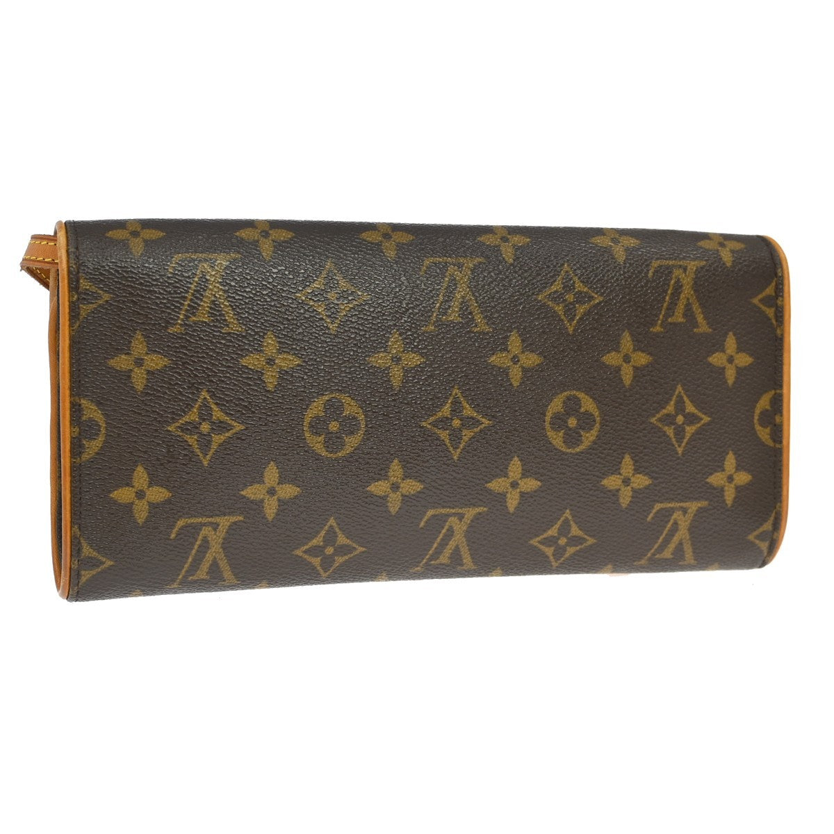 Louis Vuitton Twin Handbag Monogram Canvas Brown Canvas Clutche & Pouche Bag (Pre-Loved)
