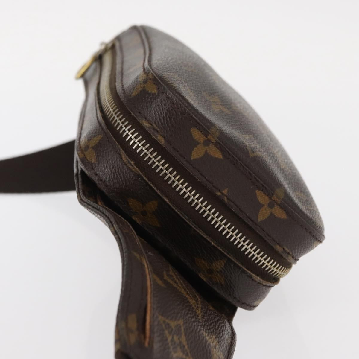 Louis Vuitton Geronimos Waist Bag Monogram Canvas Brown Canvas Shoulder Bag Bag (Authentic Pre-Loved)