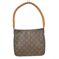 Louis Vuitton Louis Vuitton Monogram Looping Handbag Monogram Canvas Brown Canvas Shoulder Bag Bag (Authentic Pre-Loved)