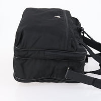 Prada Porta Computer Briefcase Tessuto And Saffiano Leather Black Nylon Briefcase Bag (Authentic Pre-Loved)