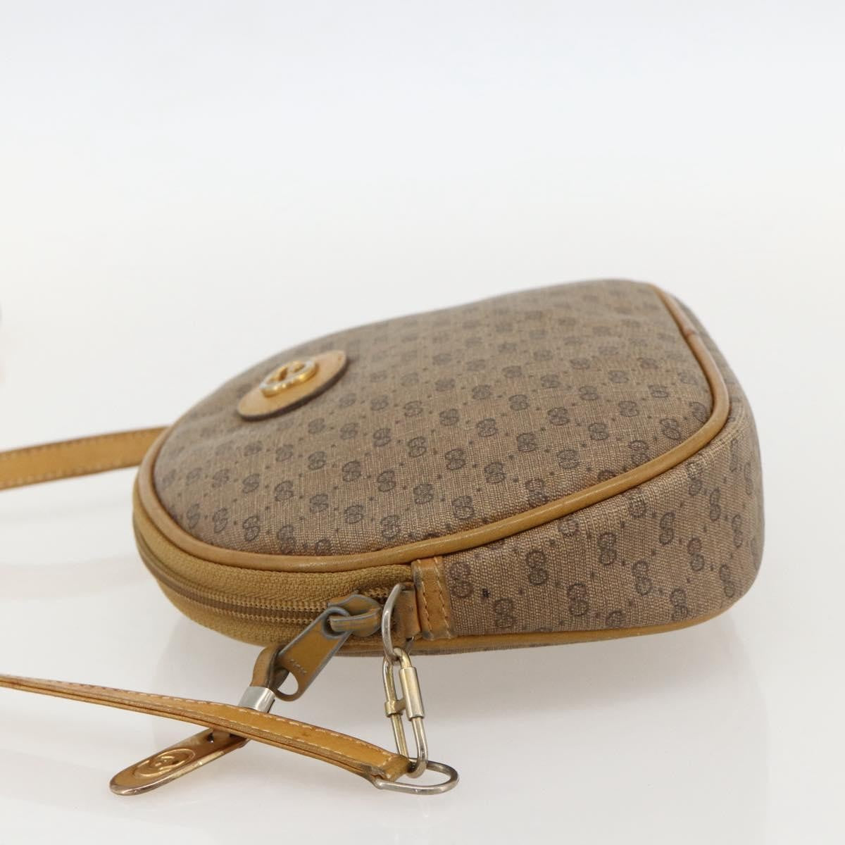 Gucci Micro Gg Supreme Shoulder Bag Gg Canvas Beige Pvc Shoulder Bag Bag (Pre-Loved)