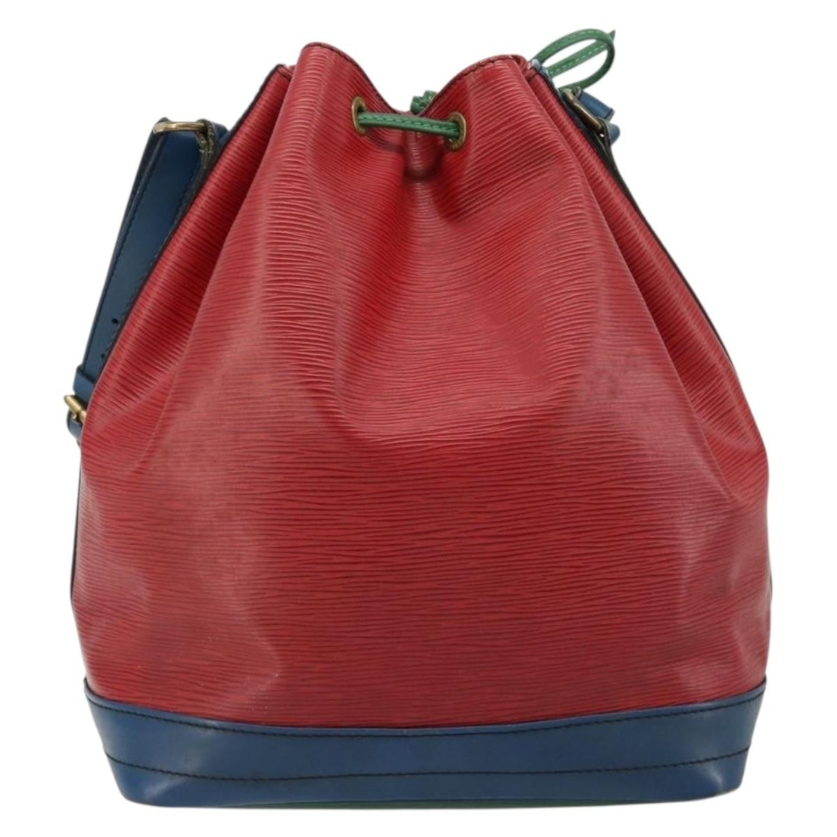 Louis Vuitton Tricolor Noe Handbag Epi Leather Red Leather Shoulder Bag Bag (Pre-Loved)