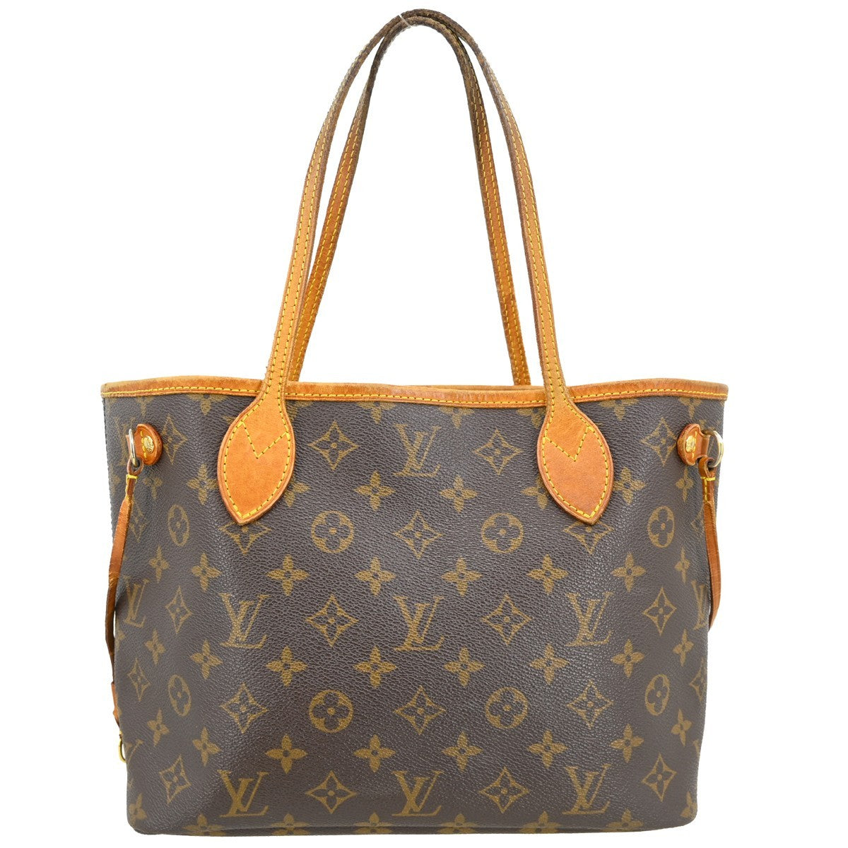Louis Vuitton Louis Vuitton Neverfull Bandouliere Inside Out Monogram Canvas With Leather Brown Canvas Tote Bag Bag (Authentic Pre-Loved)