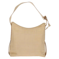 Salvatore Ferragamo Vintage Shoulder Bag Nylon Beige Nylon Shoulder Bag Bag (Authentic Pre-Loved)