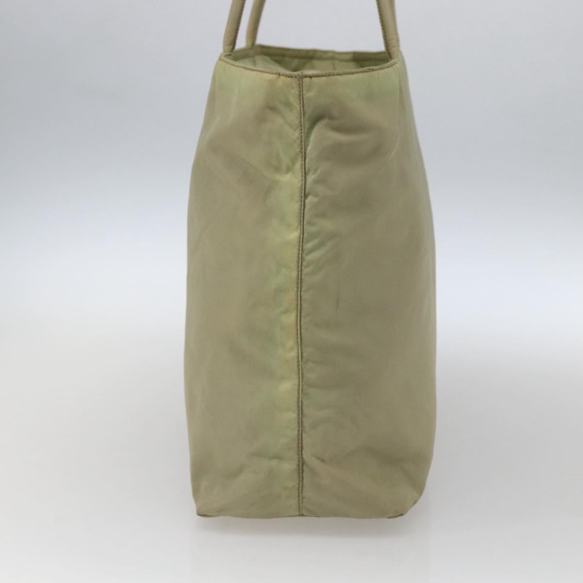 Prada Prada Vintage Zip Tote Tessuto Ecru Nylon Tote Bag Bag (Pre-Loved)