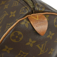 Louis Vuitton Keepall Bag Monogram Canvas Brown Canvas Travel Bag Bag (Pre-Loved)