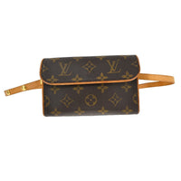 Louis Vuitton Louis Vuitton Florentine Waist Bag Monogram Canvas Brown Canvas Clutche & Pouche Bag (Pre-Loved)