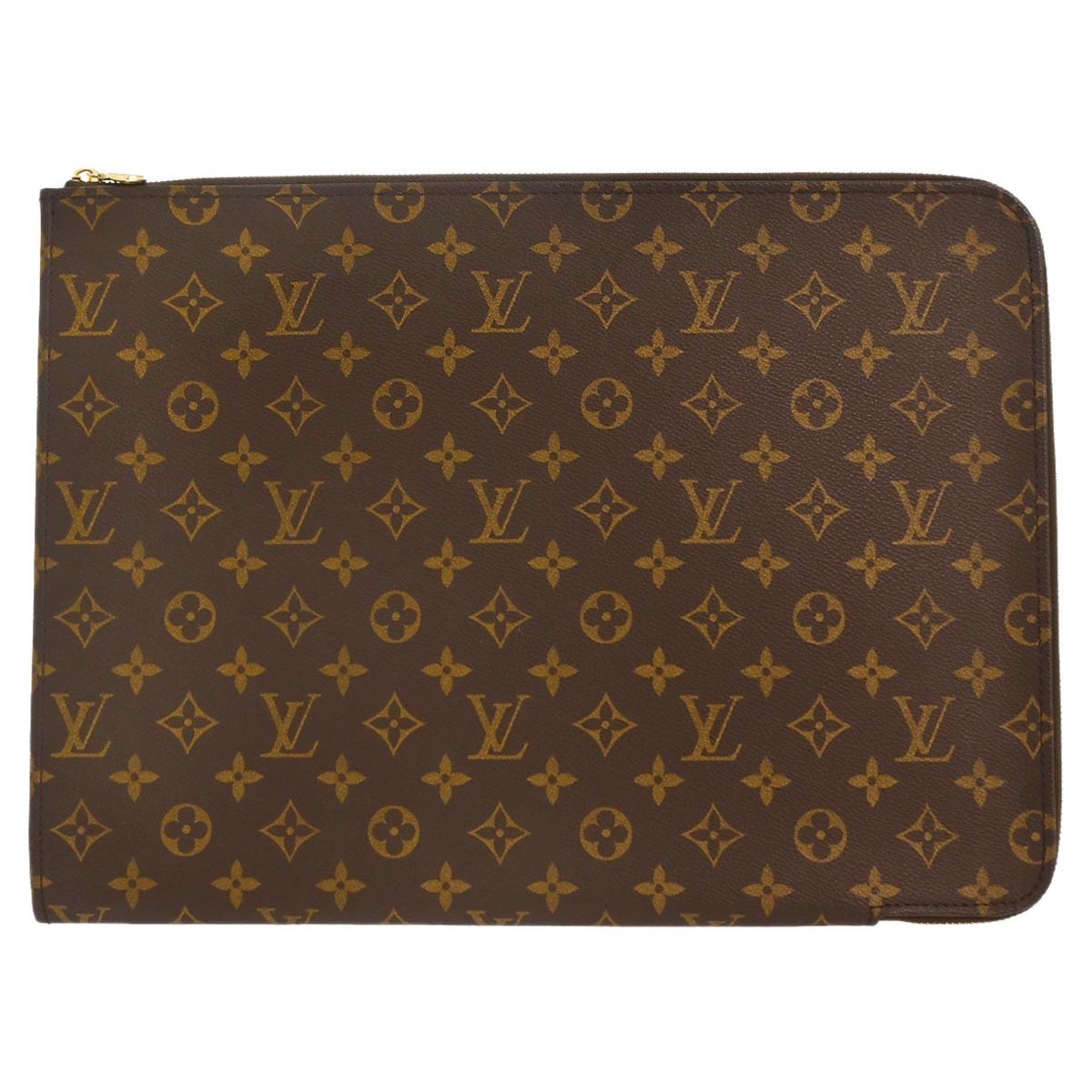 Louis Vuitton Etui Voyage Pouch Monogram Canvas Brown Canvas Clutche & Pouche Bag (Authentic Pre-Loved)
