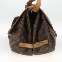 Louis Vuitton Saumur Handbag Monogram Canvas Multicolour Canvas Shoulder Bag Bag (Authentic Pre-Loved)
