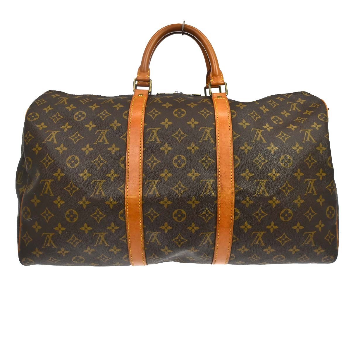 Louis Vuitton Louis Vuitton Keepall Bag Monogram Canvas Brown Canvas Travel Bag Bag (Authentic Pre-Loved)