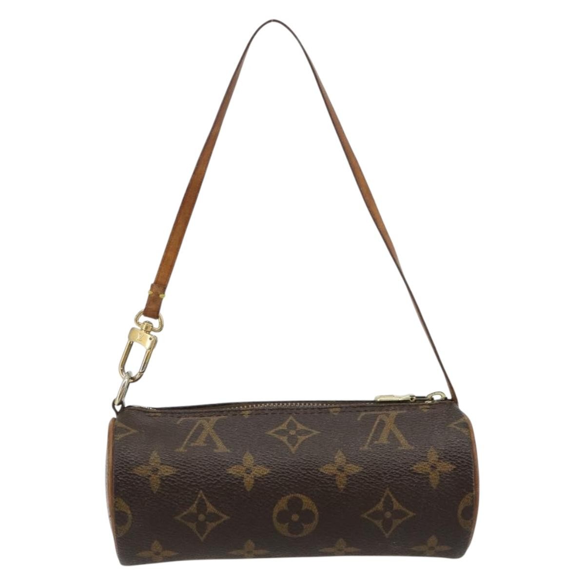 Louis Vuitton Papillon Pochette Monogram Canvas Brown Canvas Clutche & Pouche Bag (Pre-Loved)
