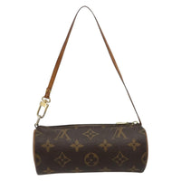 Louis Vuitton Papillon Pochette Monogram Canvas Brown Canvas Clutche & Pouche Bag (Pre-Loved)