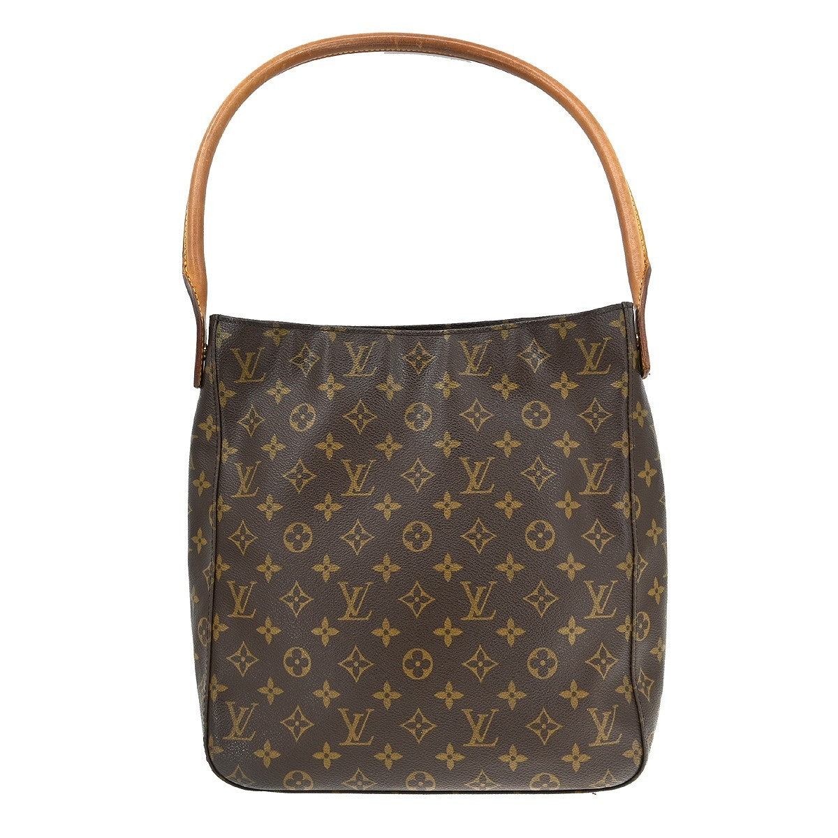 Louis Vuitton Louis Vuitton Monogram Looping Handbag Monogram Canvas Brown Canvas Shoulder Bag Bag (Authentic Pre-Loved)
