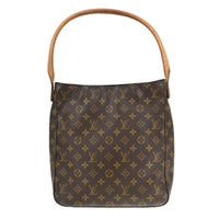 Louis Vuitton Louis Vuitton Monogram Looping Handbag Monogram Canvas Brown Canvas Shoulder Bag Bag (Authentic Pre-Loved)