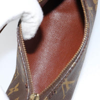 Louis Vuitton Papillon Pochette Monogram Canvas Brown Canvas Clutche & Pouche Bag (Authentic Pre-Loved)