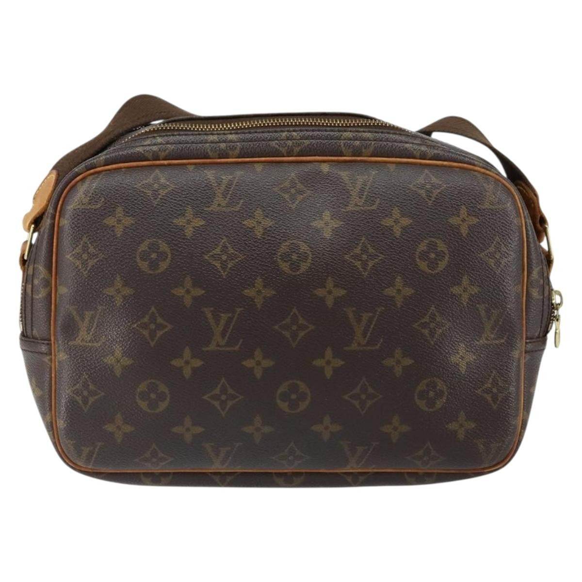 Louis Vuitton Reporter Bag Monogram Canvas Brown Canvas Shoulder Bag Bag (Authentic Pre-Loved)