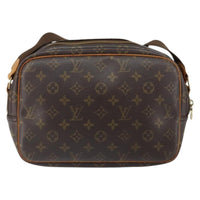 Louis Vuitton Reporter Bag Monogram Canvas Brown Canvas Shoulder Bag Bag (Authentic Pre-Loved)