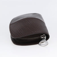Louis Vuitton Demi Lune Coin Purse Epi Leather Brown Leather Wallets Accessory (Authentic Pre-Loved)