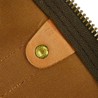 Louis Vuitton Keepall Bag Monogram Canvas Brown Canvas Travel Bag Bag (Pre-Loved)