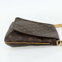 Louis Vuitton Musette Salsa Handbag Monogram Canvas Brown Canvas Shoulder Bag Bag (Authentic Pre-Loved)