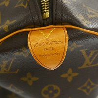 Louis Vuitton Keepall Bag Monogram Canvas Brown Canvas Travel Bag Bag (Authentic Pre-Loved)