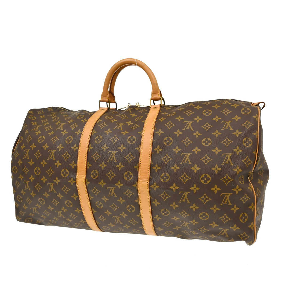 Louis Vuitton Louis Vuitton Keepall Bag Monogram Canvas Brown Canvas Travel Bag Bag (Authentic Pre-Loved)