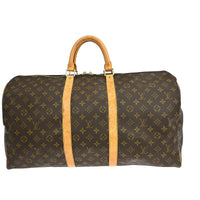 Louis Vuitton Louis Vuitton Keepall Bag Monogram Canvas Brown Canvas Travel Bag Bag (Authentic Pre-Loved)
