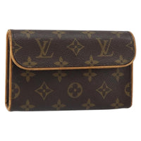 Louis Vuitton Florentine Waist Bag Monogram Canvas Brown Canvas Clutche & Pouche Bag (Pre-Loved)