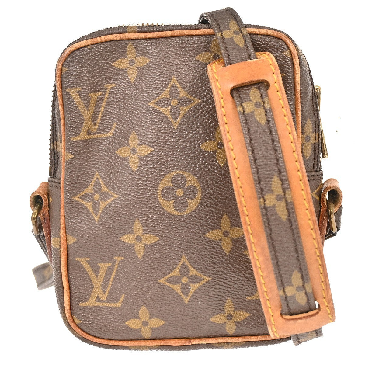 Louis Vuitton Louis Vuitton Danube Handbag Monogram Canvas Brown Canvas Shoulder Bag Bag (Pre-Loved)