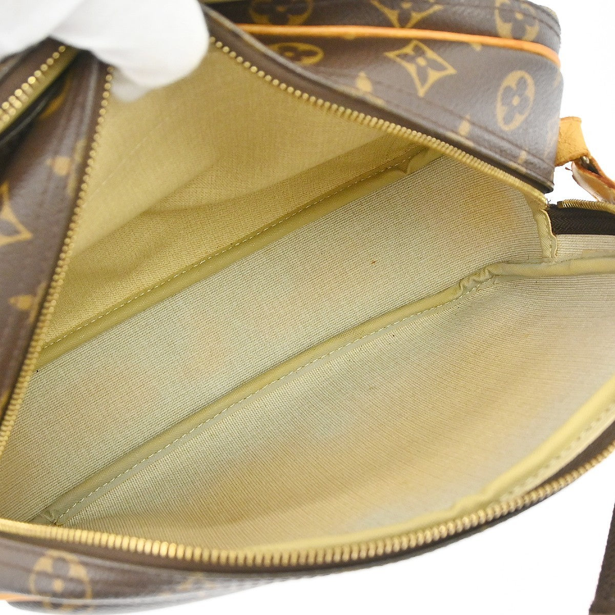 Louis Vuitton Reporter Bag Monogram Canvas Brown Canvas Shoulder Bag Bag (Authentic Pre-Loved)