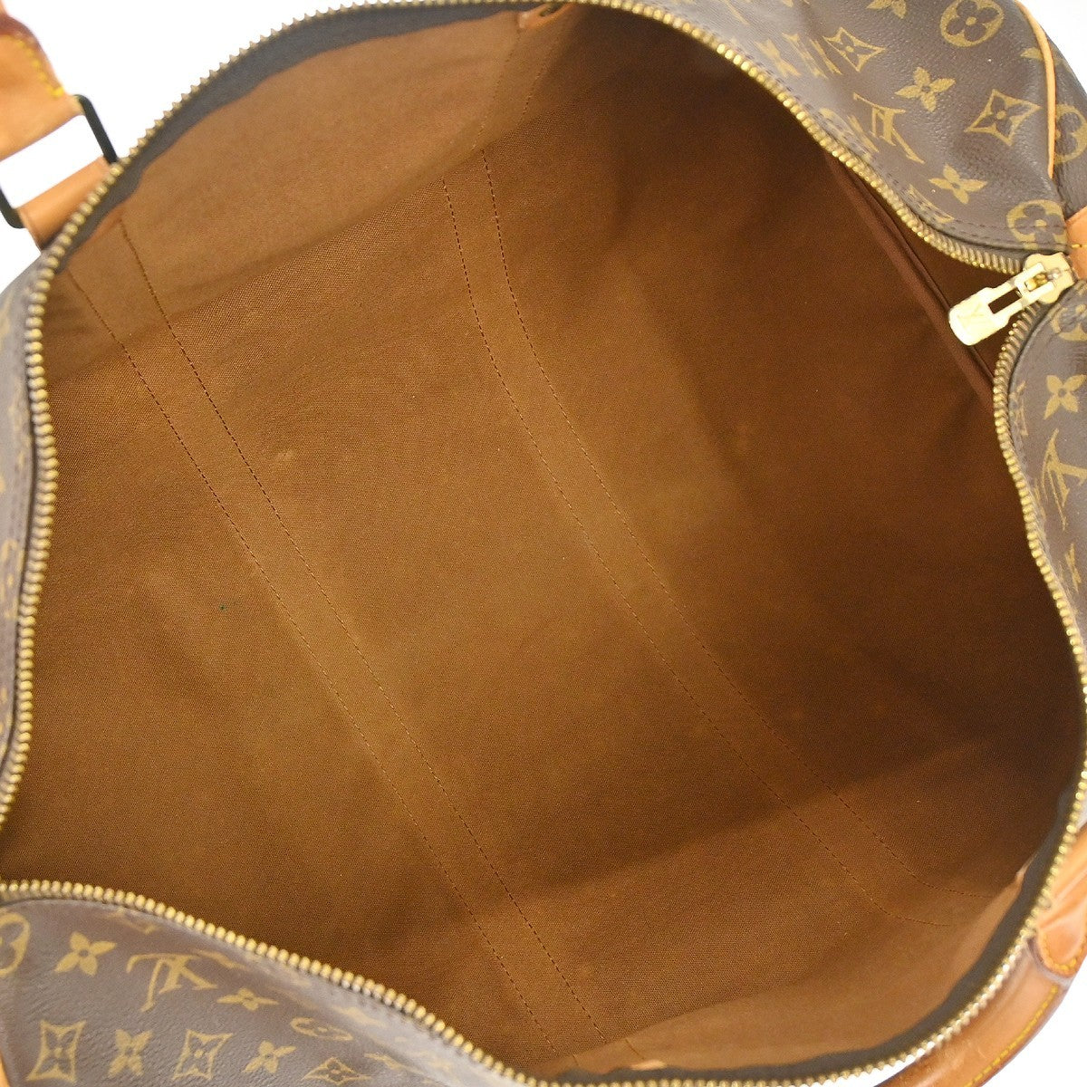 Louis Vuitton Louis Vuitton Keepall Bag Monogram Canvas Brown Canvas Travel Bag Bag (Pre-Loved)