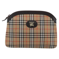 Burberry Nova Check Pochette Canvas Beige Canvas Clutche & Pouche Bag (Pre-Loved)