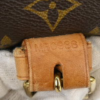 Louis Vuitton Saumur Handbag Monogram Canvas Brown Canvas Shoulder Bag Bag (Authentic Pre-Loved)