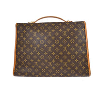 Louis Vuitton Beverly Briefcase Monogram Canvas Brown Canvas Briefcase Bag (Authentic Pre-Loved)