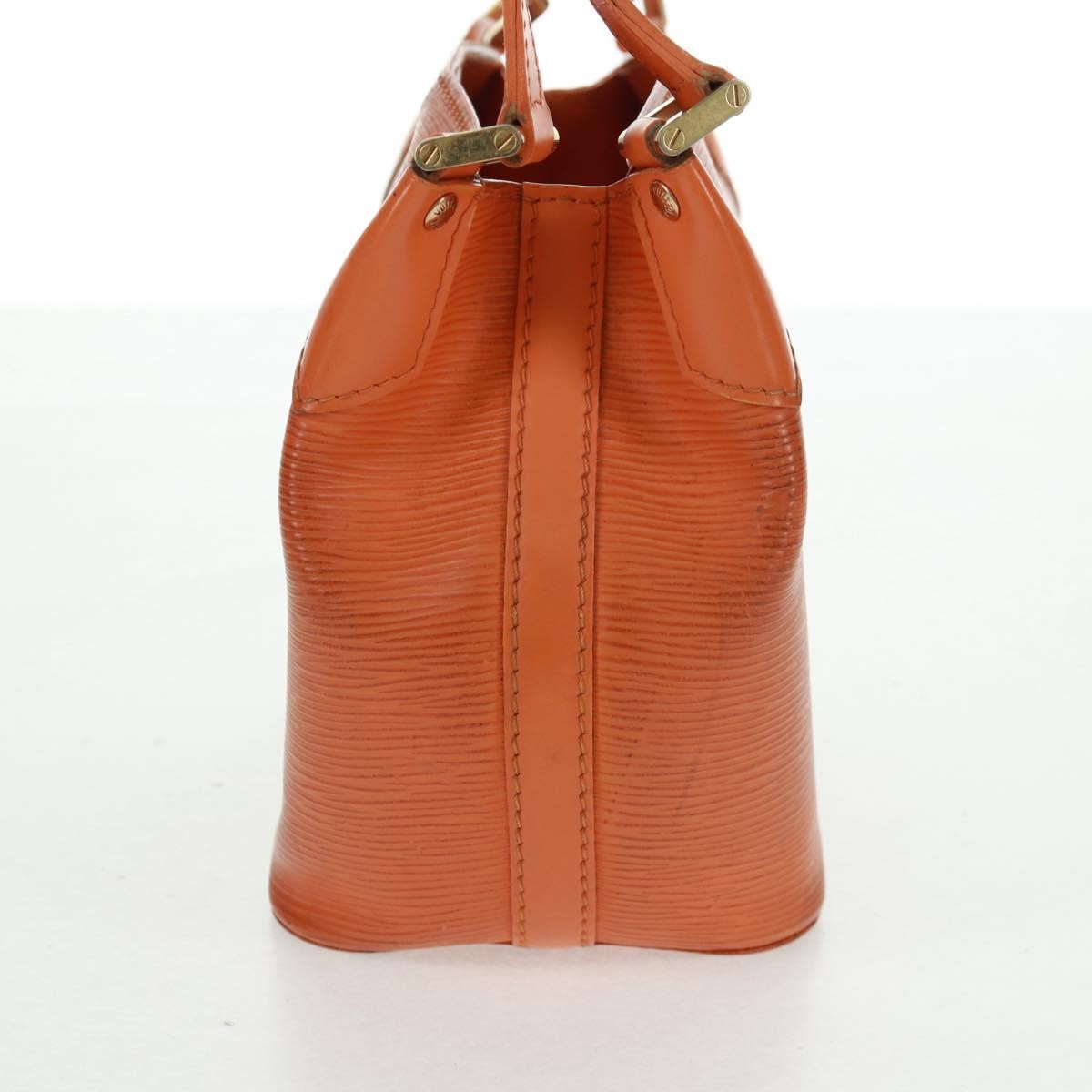Louis Vuitton Mandara Handbag Epi Leather Orange Leather Shoulder Bag Bag (Pre-Loved)