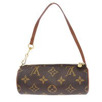 Louis Vuitton Papillon Pochette Monogram Canvas Brown Canvas Clutche & Pouche Bag (Pre-Loved)
