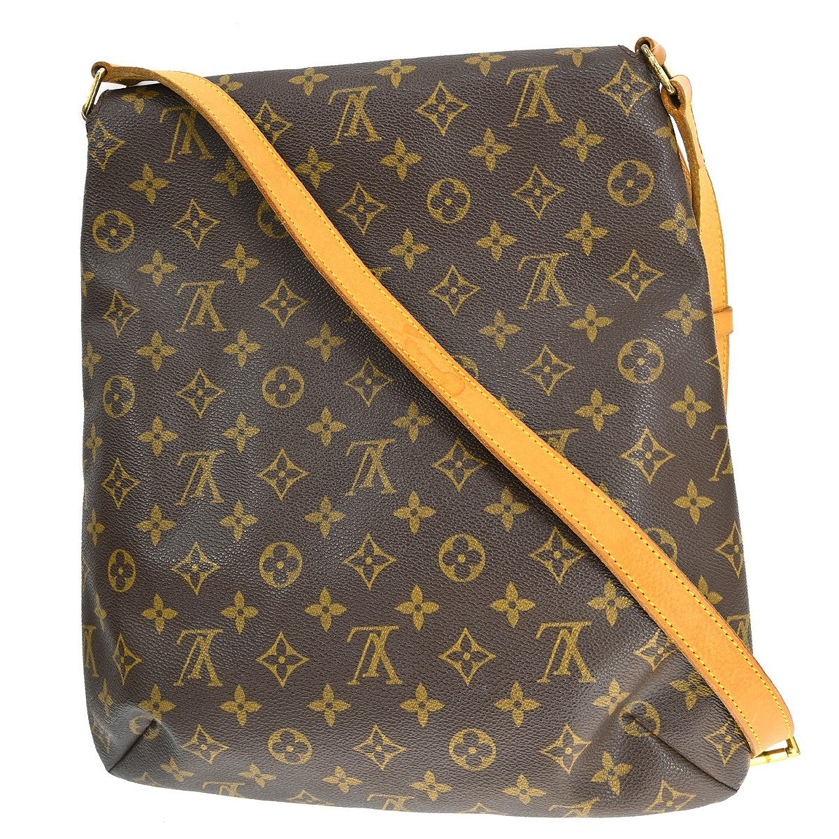 Louis Vuitton Louis Vuitton Musette Salsa Handbag Monogram Canvas Brown Canvas Shoulder Bag Bag (Pre-Loved)