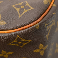 Louis Vuitton Cite Handbag Monogram Canvas Brown Canvas Shoulder Bag Bag (Pre-Loved)