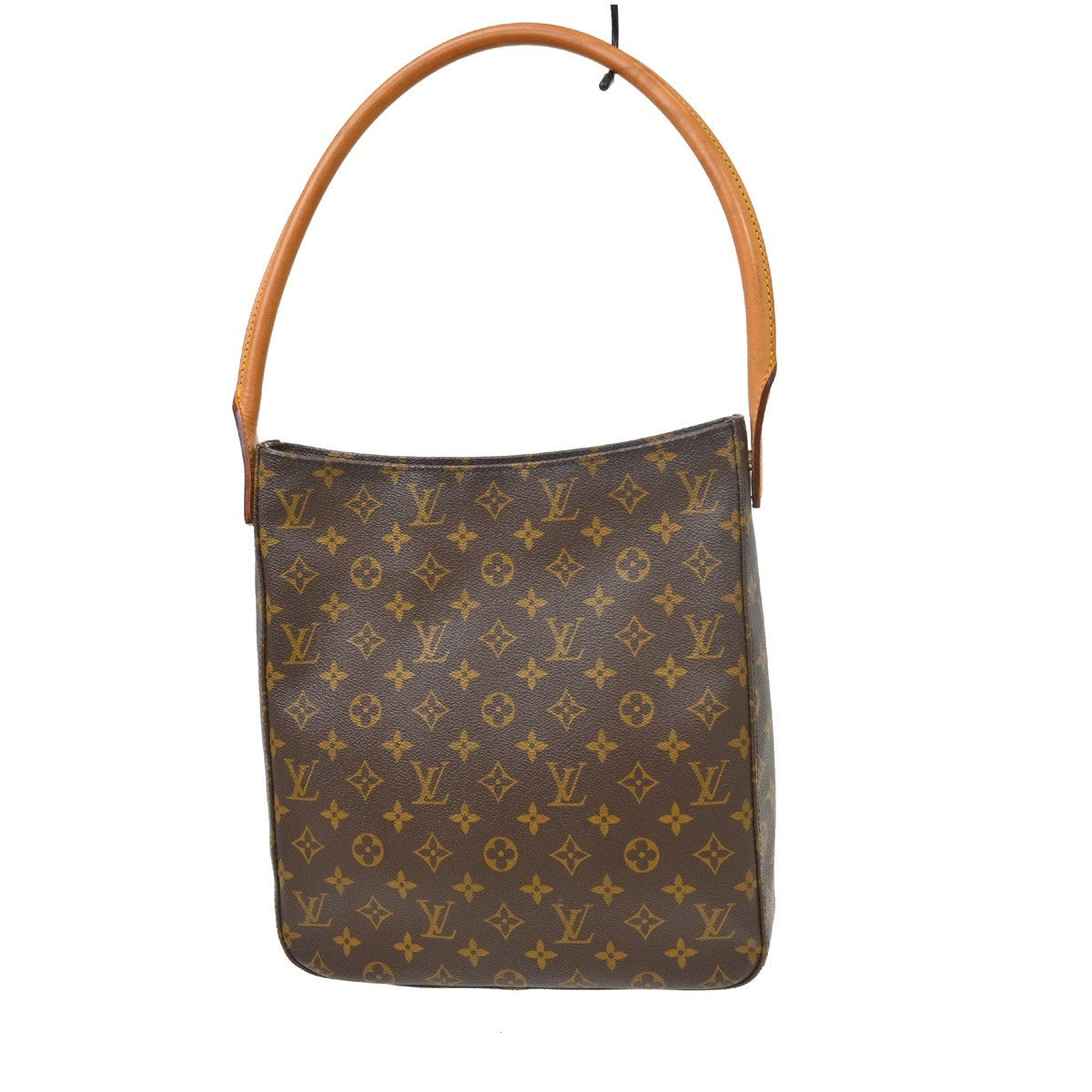 Louis Vuitton Monogram Looping Handbag Monogram Canvas Brown Canvas Shoulder Bag Bag (Pre-Loved)