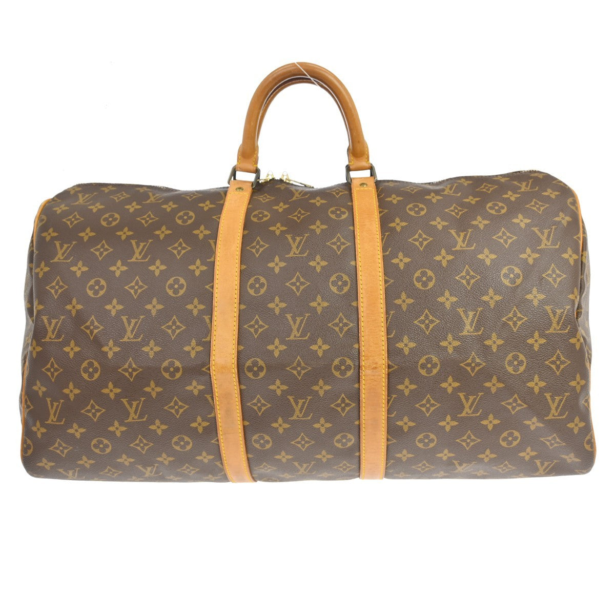 Louis Vuitton Louis Vuitton Keepall Bag Monogram Canvas Brown Canvas Travel Bag Bag (Authentic Pre-Loved)